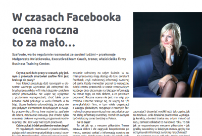 W czasach Facebooka