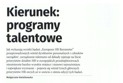 Programy talentowe