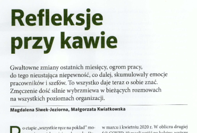 Refleksje przy kawie